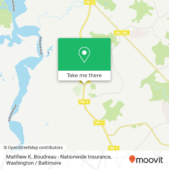 Matthew K. Boudreau - Nationwide Insurance map