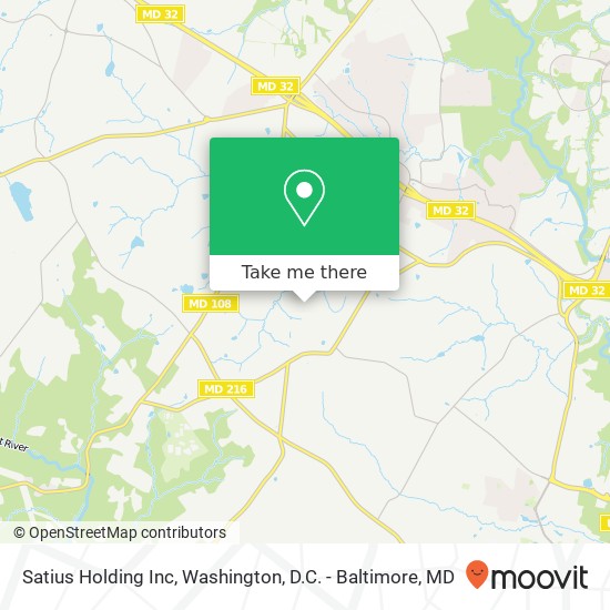 Satius Holding Inc map