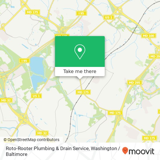 Roto-Rooter Plumbing & Drain Service map