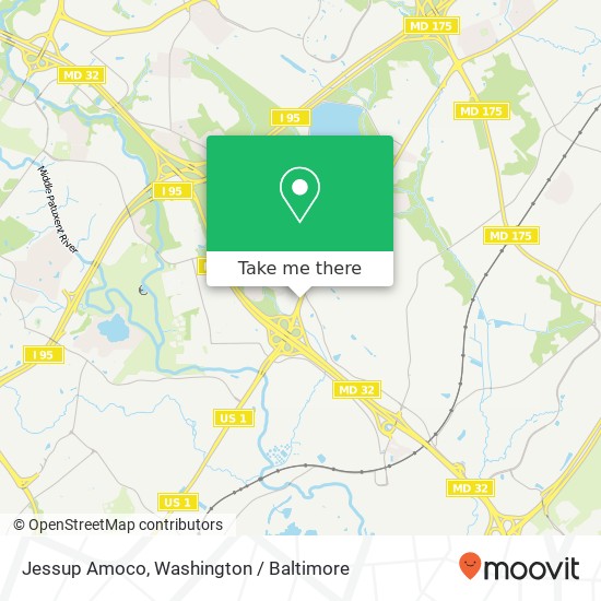 Mapa de Jessup Amoco