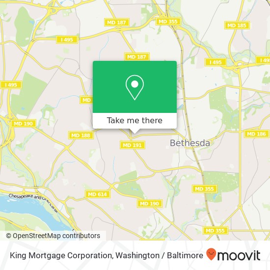 King Mortgage Corporation map