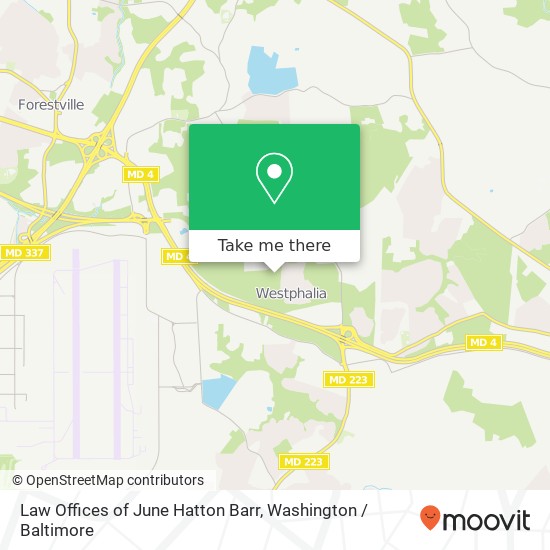 Mapa de Law Offices of June Hatton Barr