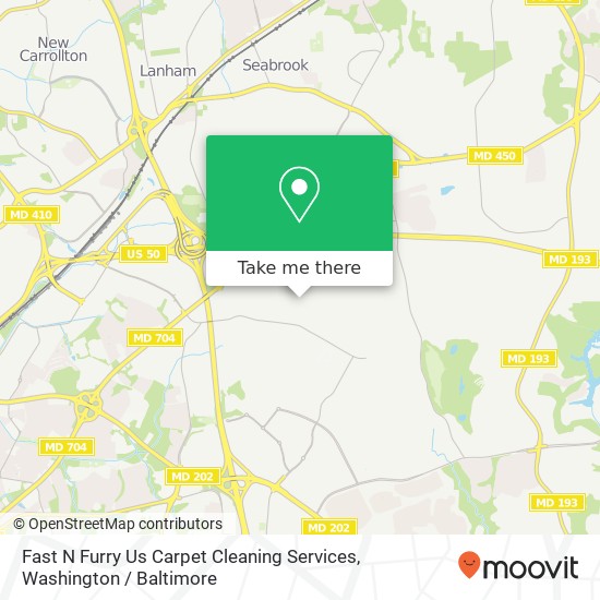 Mapa de Fast N Furry Us Carpet Cleaning Services