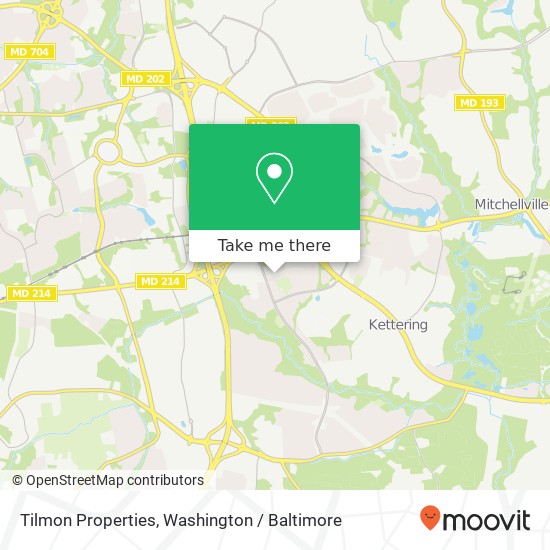 Mapa de Tilmon Properties