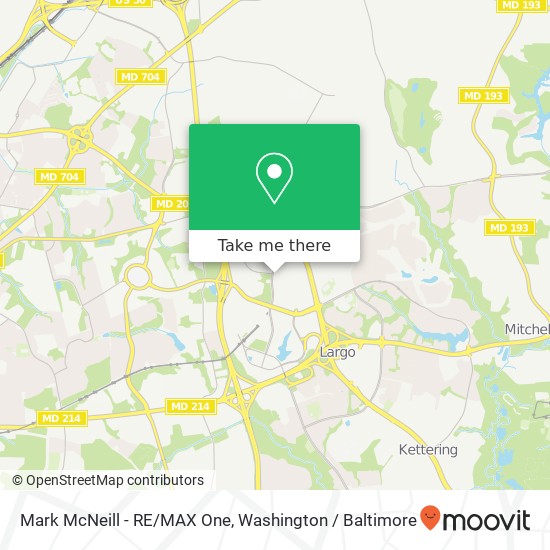 Mapa de Mark McNeill - RE/MAX One