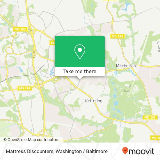 Mapa de Mattress Discounters