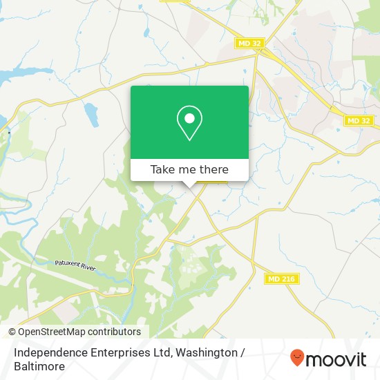 Mapa de Independence Enterprises Ltd