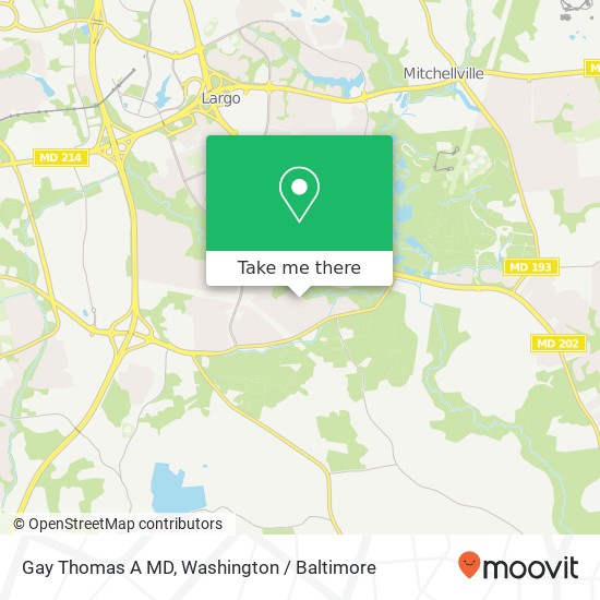 Mapa de Gay Thomas A MD