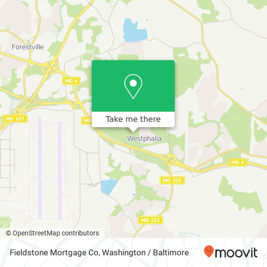 Mapa de Fieldstone Mortgage Co