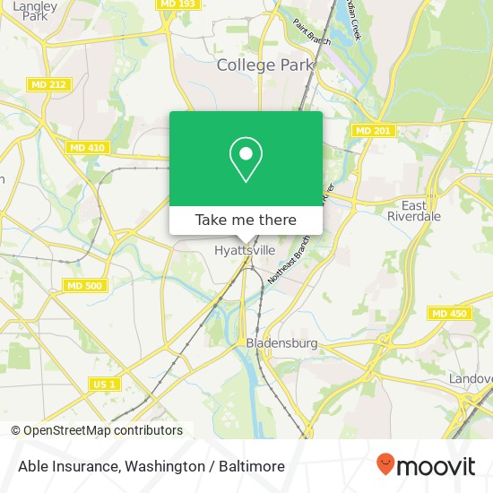 Able Insurance map