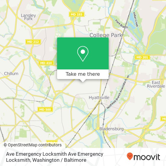 Mapa de Ave Emergency Locksmith Ave Emergency Locksmith