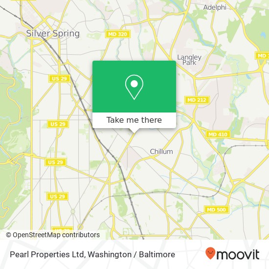 Pearl Properties Ltd map