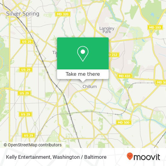 Kelly Entertainment map