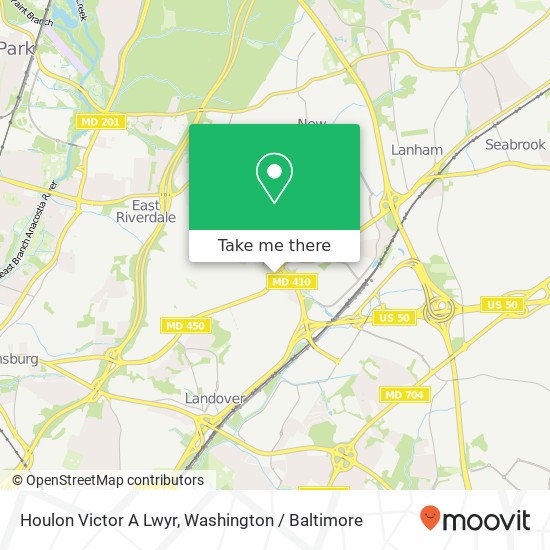 Houlon Victor A Lwyr map