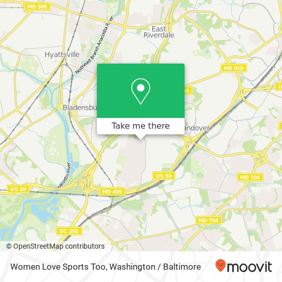 Women Love Sports Too map