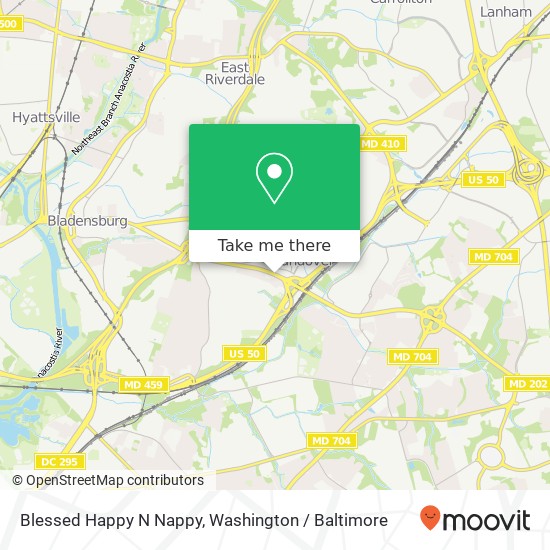 Mapa de Blessed Happy N Nappy