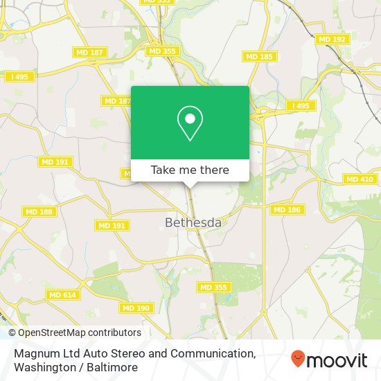 Magnum Ltd Auto Stereo and Communication map