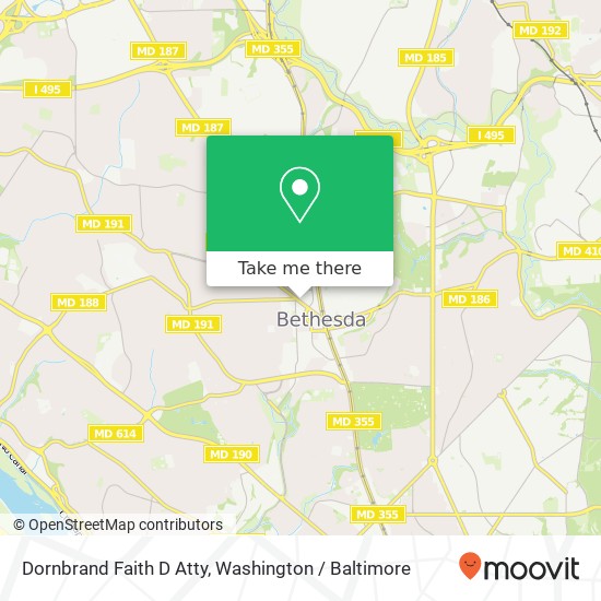 Dornbrand Faith D Atty map