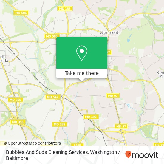 Mapa de Bubbles And Suds Cleaning Services