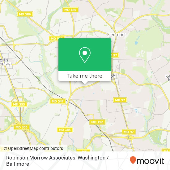 Mapa de Robinson Morrow Associates