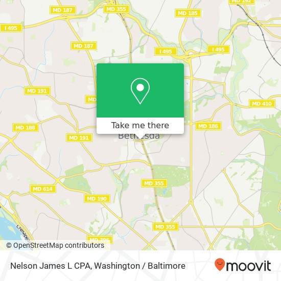 Mapa de Nelson James L CPA