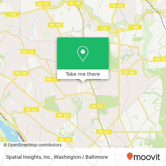 Spatial Insights, Inc. map