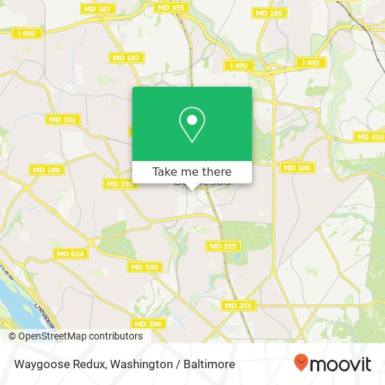 Waygoose Redux map