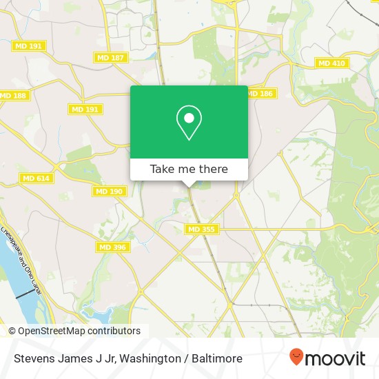 Mapa de Stevens James J Jr