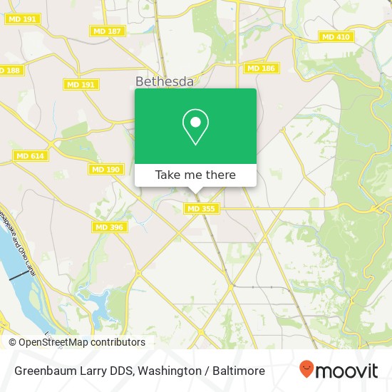 Greenbaum Larry DDS map