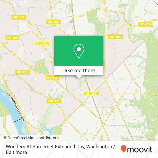 Wonders At Somerset Extended Day map