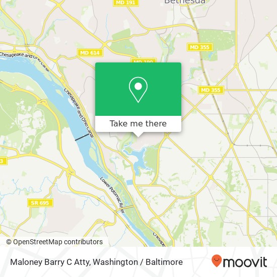 Mapa de Maloney Barry C Atty