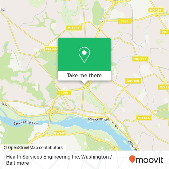 Health Services Engineering Inc map