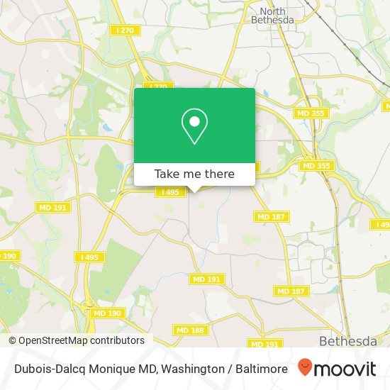 Mapa de Dubois-Dalcq Monique MD