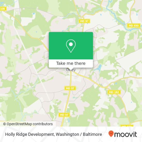 Holly Ridge Development map