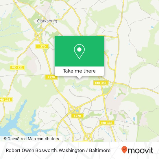 Robert Owen Bosworth map