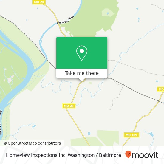 Mapa de Homeview Inspections Inc