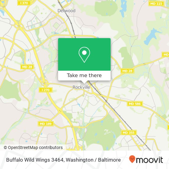 Mapa de Buffalo Wild Wings 3464