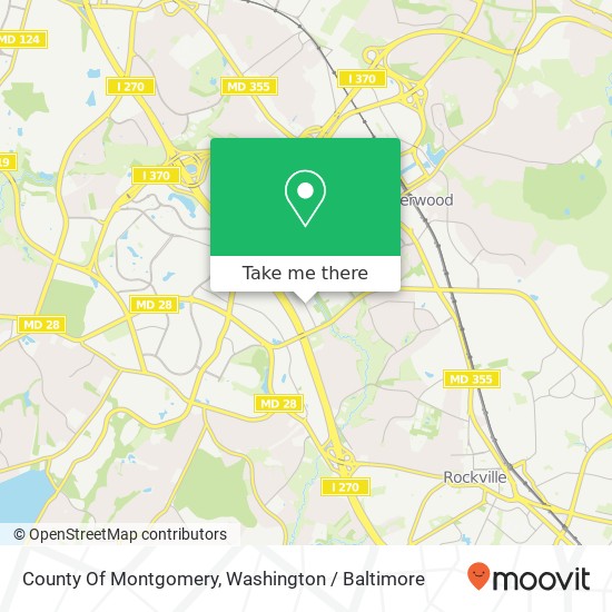 Mapa de County Of Montgomery