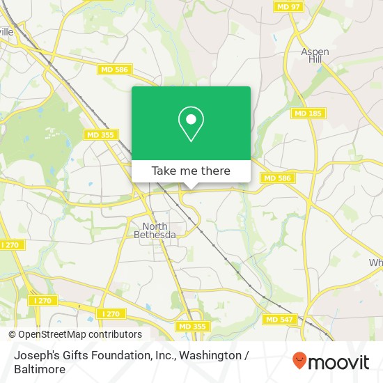 Joseph's Gifts Foundation, Inc. map