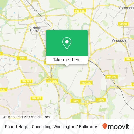 Robert Harper Consulting map