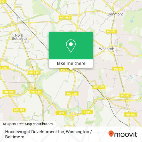 Housewright Development Inc map