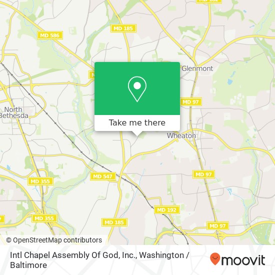 Intl Chapel Assembly Of God, Inc. map