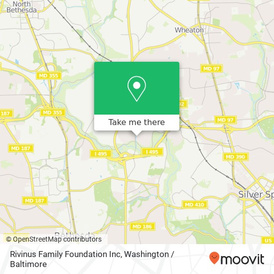 Rivinus Family Foundation Inc map