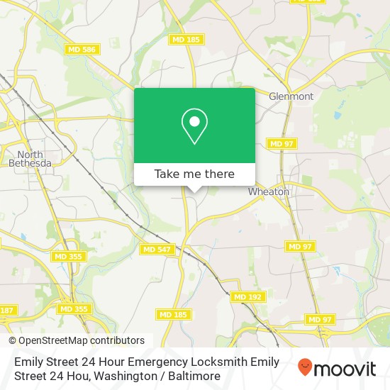 Emily Street 24 Hour Emergency Locksmith Emily Street 24 Hou map