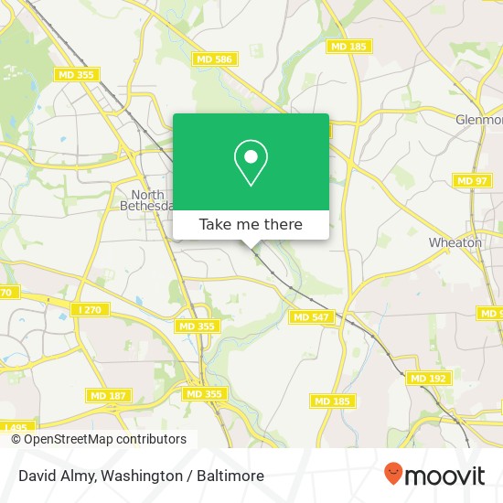 David Almy map