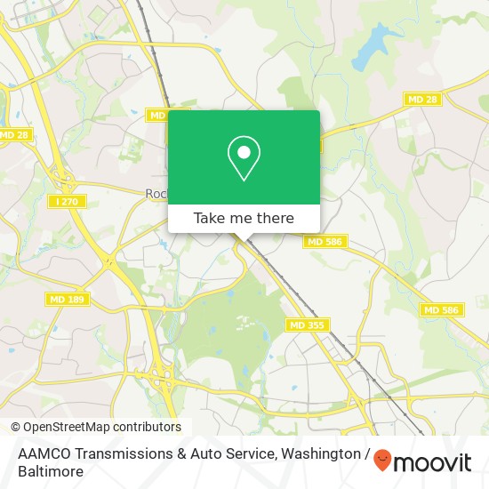 AAMCO Transmissions & Auto Service map