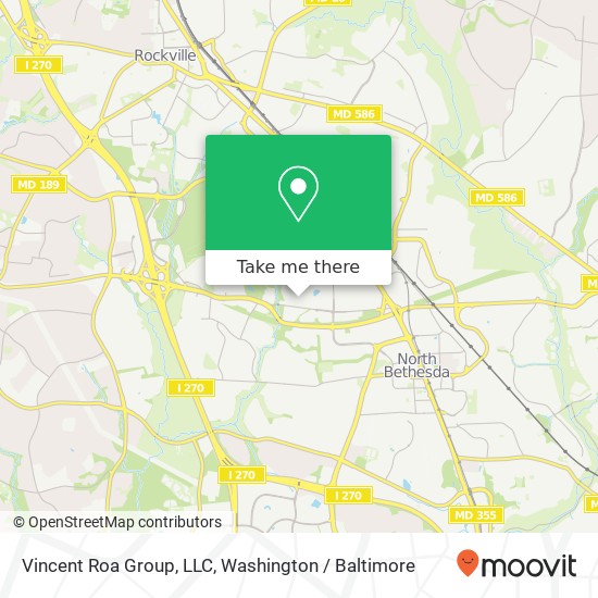 Mapa de Vincent Roa Group, LLC