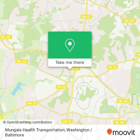 Mapa de Mungais Health Transportation