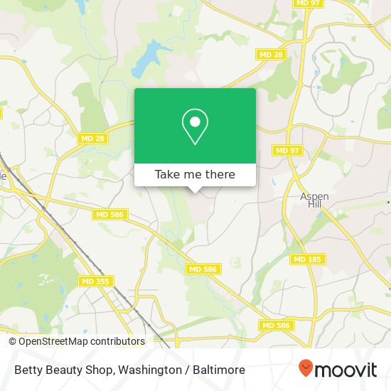 Mapa de Betty Beauty Shop