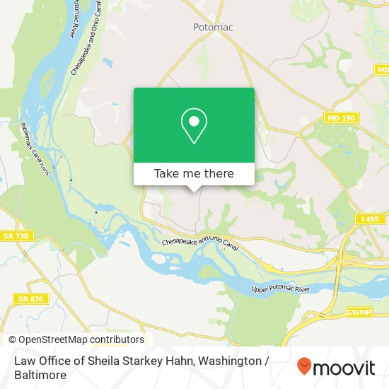 Mapa de Law Office of Sheila Starkey Hahn